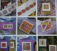 50 Sparkling Christmas Cards/Tags ~ Cross Stitch Charts