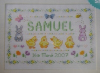 Newborn Baby Sampler ~ Cross Stitch Chart