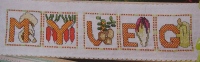 Vegetable ABC Alphabet ~ 26 Cross Stitch Charts
