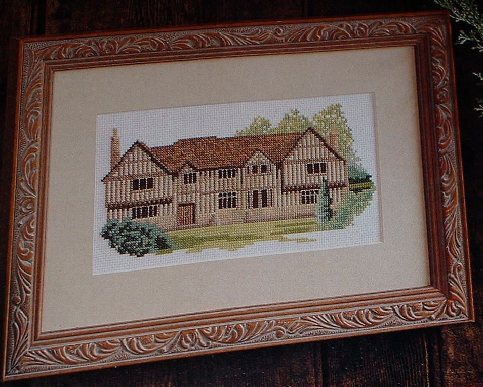 English Manor House ~ Cross Stitch Chart