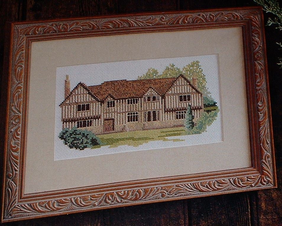 English Manor House ~ Cross Stitch Chart