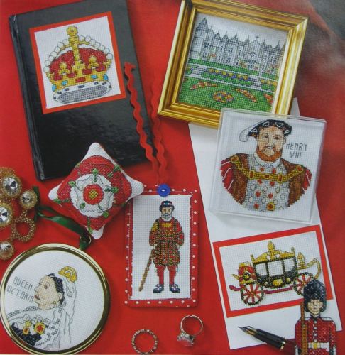 Kings, Queens & Royal Palaces ~ 38 Cross Stitch Charts