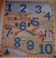 Child's Nursery Counting Sampler ~ Cross Stitch Chart