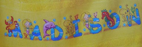 Creatures Beneath the Sea Alphabet ~ 26 Cross Stitch Charts