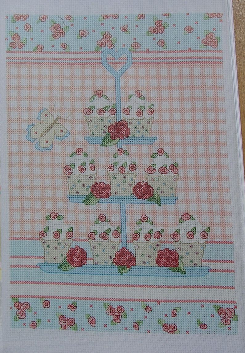 Cupcakes ~ Cross Stitch Chart