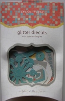 Crate Paper ~ Orbit Glitter Dicuts: 44 Shapes OB509