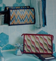 Bargello/Florentine Washbags ~ Two Bargello Embroidery Patterns
