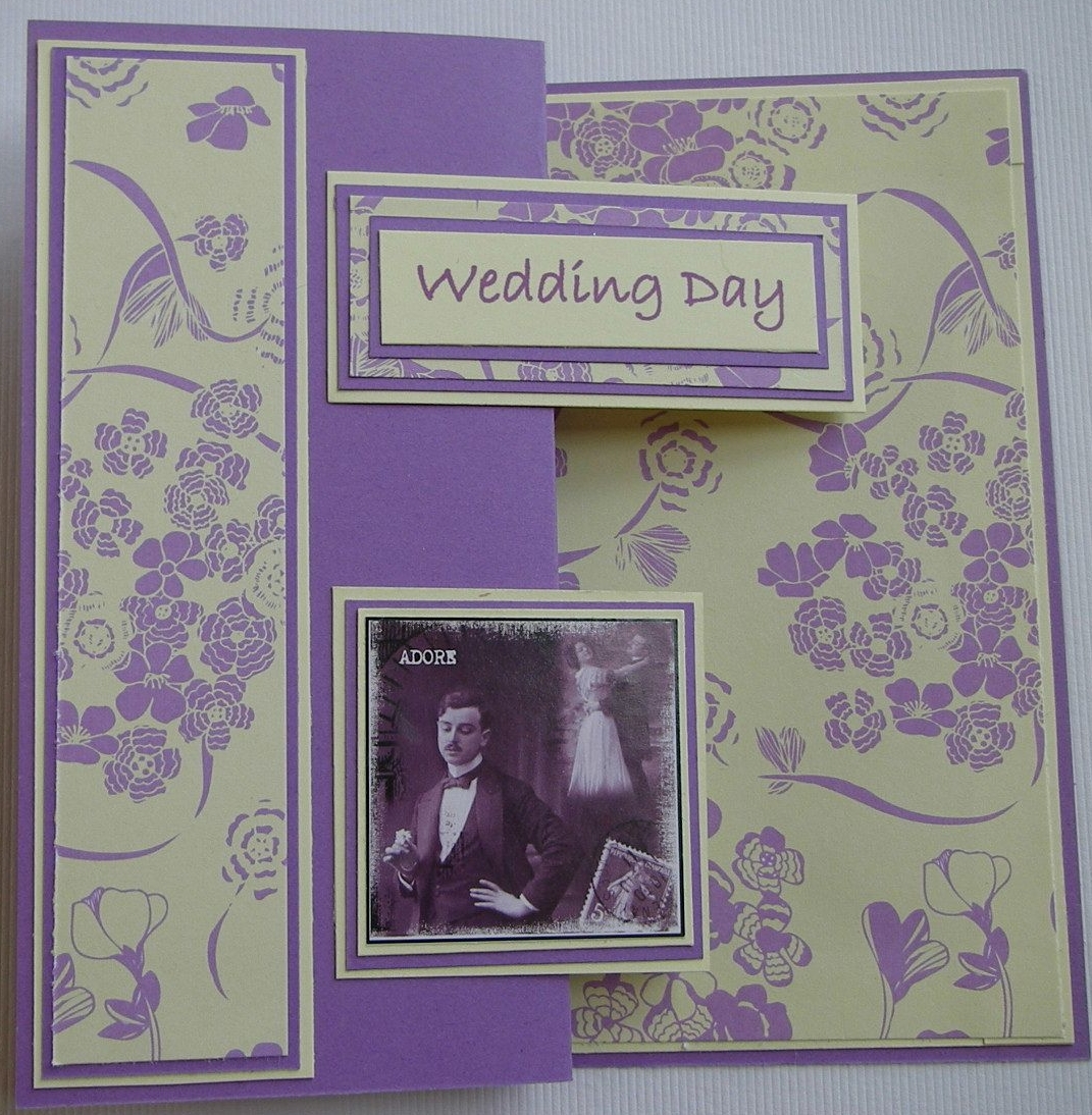 *adore* Wedding Day ~ OOAK Handmade Wedding Card