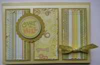 *over the hill* OOAK Handmade Birthday Card