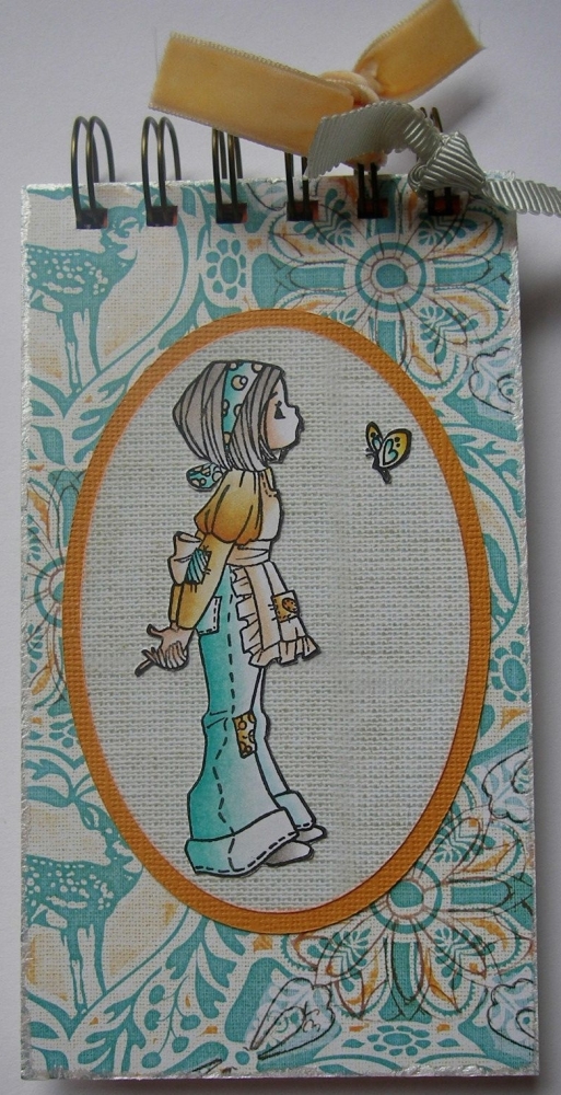 *fingers crossed* Handmade Good Luck Notebook