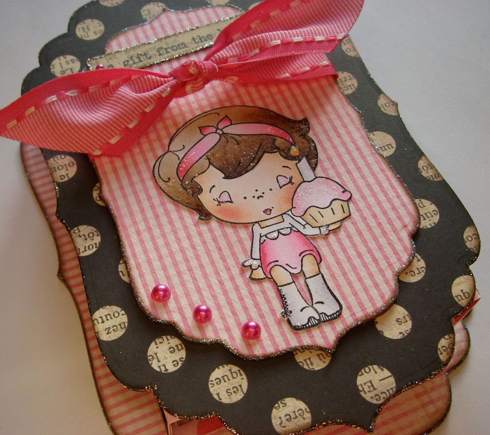 *cupcake belle* OOAK Handmade Birthday Trinket Gift/Memory Box