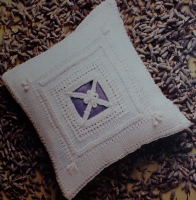 Lavender Sachet ~ Reticella Lace Embroidery Pattern