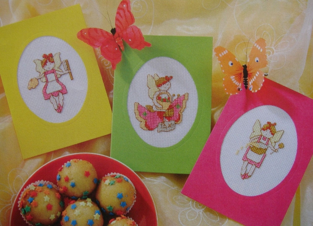 Fairy Cards ~ Three Cross Stitch Charts