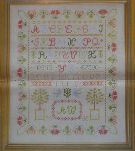 Alphabet Sampler ~ Cross Stitch Chart