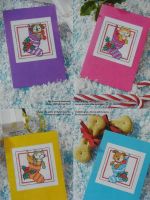 Christmas Stocking Cats & Dogs ~ Seven Cross Stitch Charts