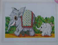 Elephant Parade ~ Cross Stitch Chart