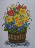 Flowering Spring Bulbs ~ Cross Stitch Chart