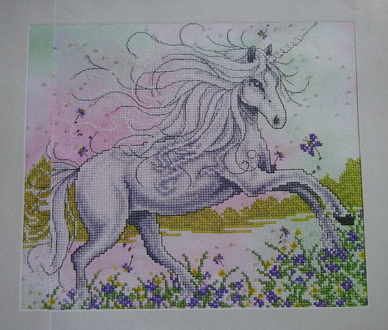 Magical Unicorn ~ Cross Stitch Chart