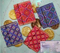 Mini Sachets, Bags & Christmas Stockings ~ TEN Cross Stitch Charts