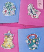 Six Girly Cards ~ Cross Stitch Charts