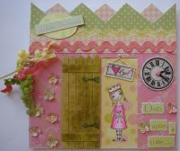*little princess* OOAK Handmade Scrapbook Photo Memory Album