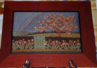 Embroidered Spring Landscape ~ Embroidery Pattern