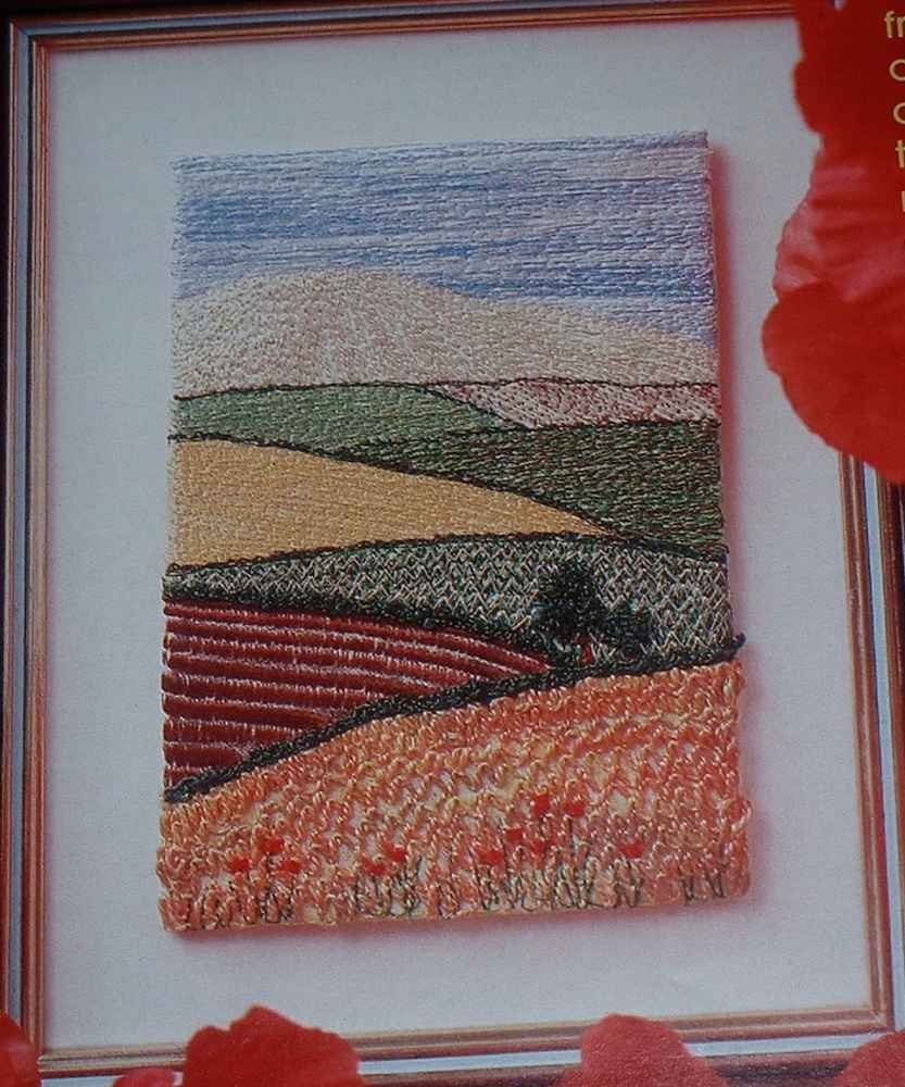 In The Countryside ~ Machine Embroidery Pattern
