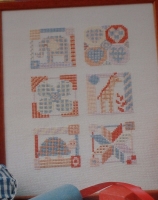 Toy Box Nursery Sampler ~ Cross Stitch Chart