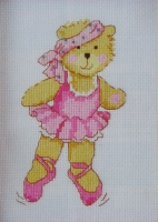 Busy Bear: Ballet Bear ~ Cross Stitch Chart