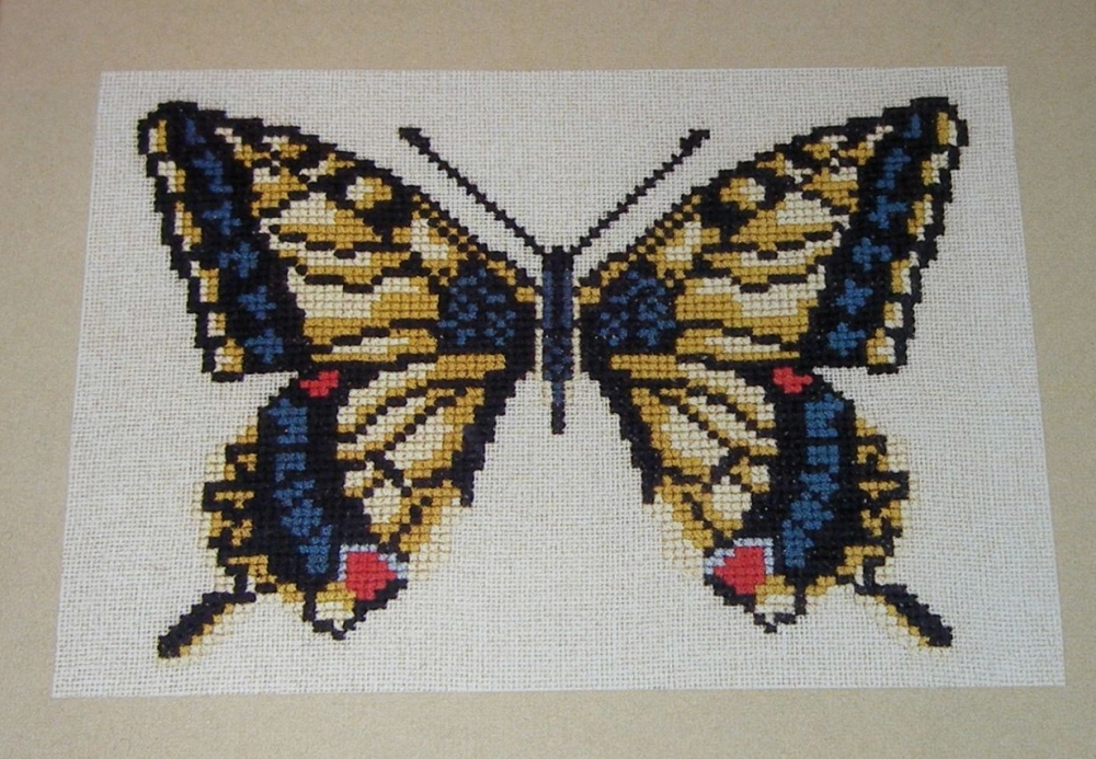 Swallowtail Butterfly ~ Cross Sttich Chart