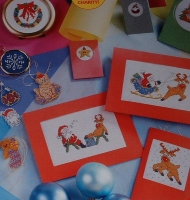 Christmas Cards & Gift Tags ~ Over 30 Cross Stitch Charts