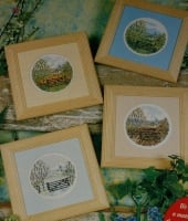 Changing Landscapes ~ Four Cross Stitch Charts