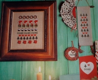 Christmas Motif Sampler ~ Cross Stitch Chart