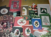 Nine Festive Christmas Cards ~ Cross Stitch Charts