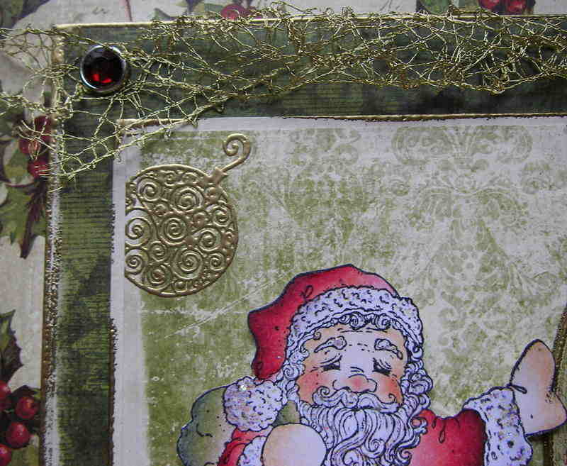 *may your days* stamped bauble