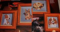 Four Dog Portraits ~ Cross Stitch Charts