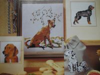Five Dog Portraits ~ Cross Stitch Charts