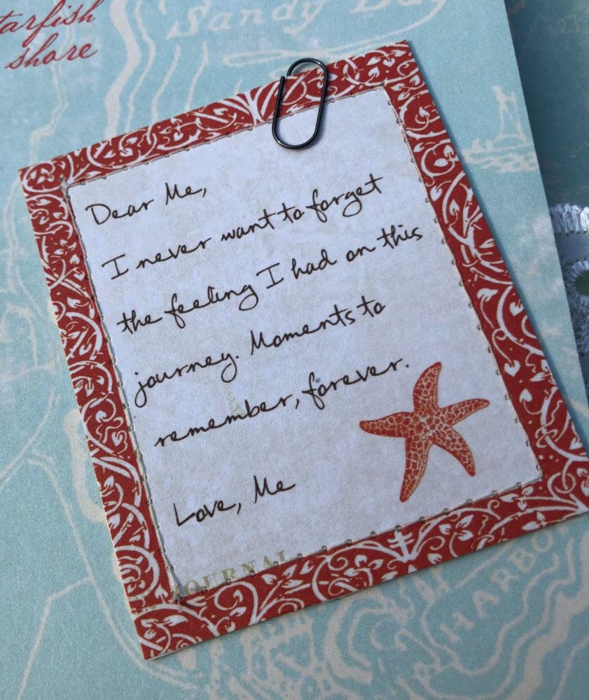Dear Me Betsy Note