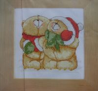 Forever Friends Bears at Christmas ~ Cross Stitch Chart