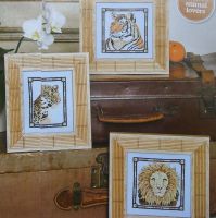 Leopard, Lion & Tiger ~ Three Cross Stitch Charts