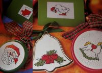 12 Christmas Stocking Fillers ~ Cross Stitch Charts