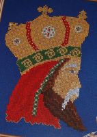 Christmas Nativity King/Wise Man - Cross Stitch Chart