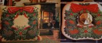 Christmas Evergreen Needlepoint & Cross Stitch Cushions ~ Patterns