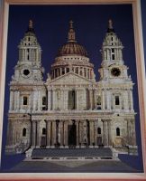 St Paul's Cathedral - London, UK ~ Cross Stitch Chart
