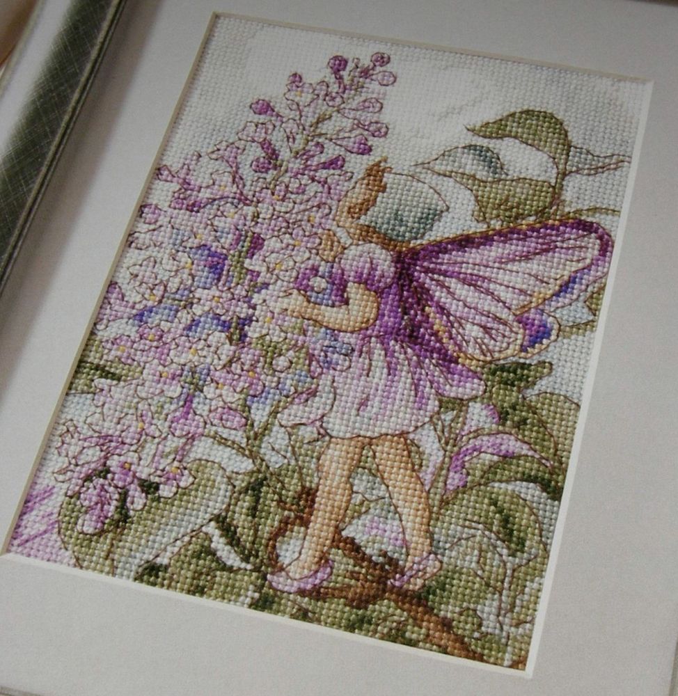 Dmc Flower Fairies Lilac Wild Cherry Blossom Fairy Cross Stitch Charts Patterns For Sale