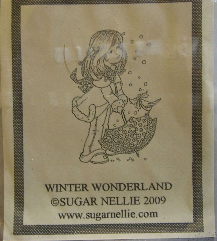 Sugar Nellie: Winter Wonderland ~ Rubber Stamp