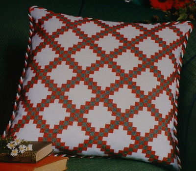 Double Irish Chain Cushion ~ Cross Stitch Chart