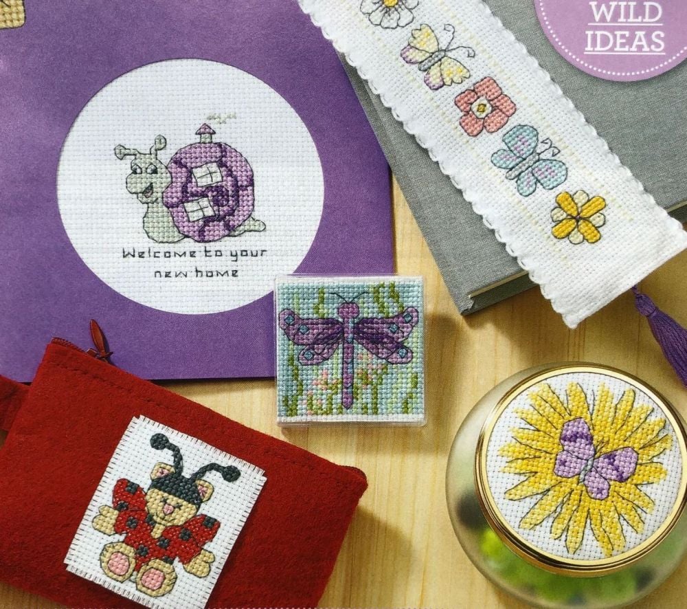 Bugs & Insects ~ 45 Cross Stitch Charts