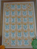 Art Nouveau Alphabet Sampler ~ Cross Stitch Charts