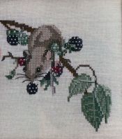 Autumnal Country Mice ~ Three Cross Stitch Charts